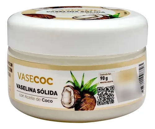 Ewe Vasecoc Vaselina Sólida Hidratante Con Aceite De Coco