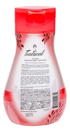 Teatrical Agua Micelar Extracto De Té Verde Detox 600ml