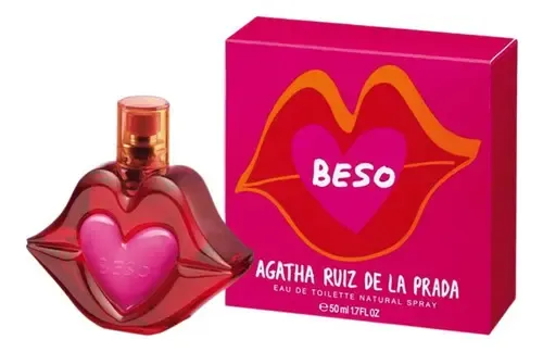 Perfume Agatha Ruiz de la Prada Beso Eau de Toilette 50ml Para Mujer
