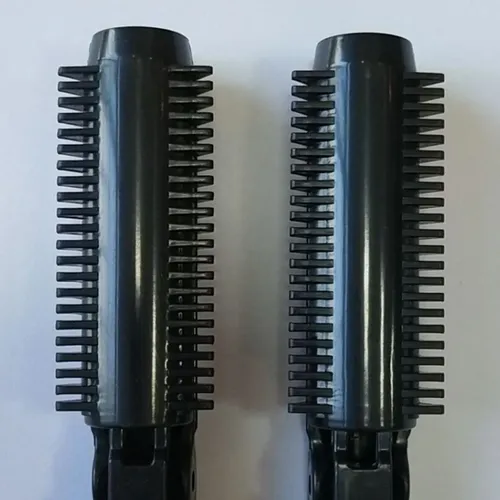 Juego De Rodillos De Pelo Con Autoagarre, Rizadores De Negro