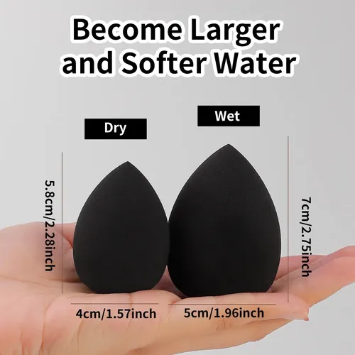 Esponja De Maquillaje Black Beauty 100 Gotas