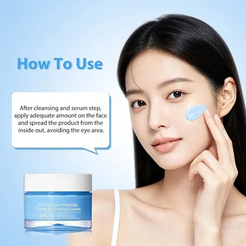 Crema Reafirmante Con Péptidos De Cobre Azul 50 Ml