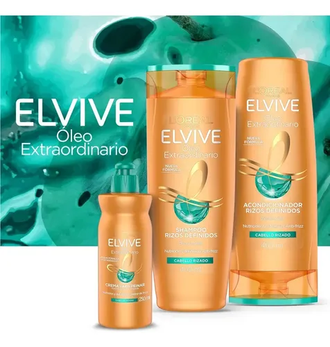 Shampoo Elvive Oleo Extraordinario Rizos 400 Ml