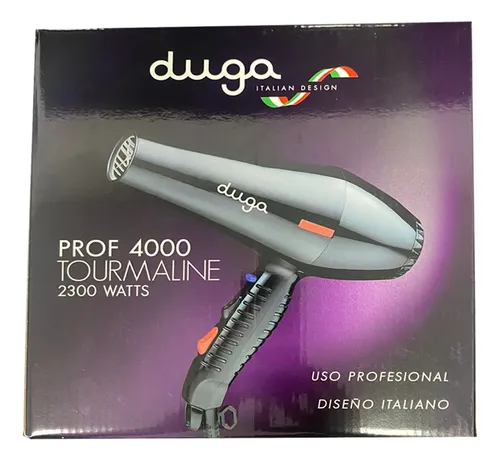 Secador De Pelo Duga Tourmaline 4000 Prof Violeta 220v 9c