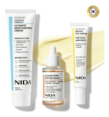 Cuidado Facial Nida Humectante Antiedad Ojos Y Rost