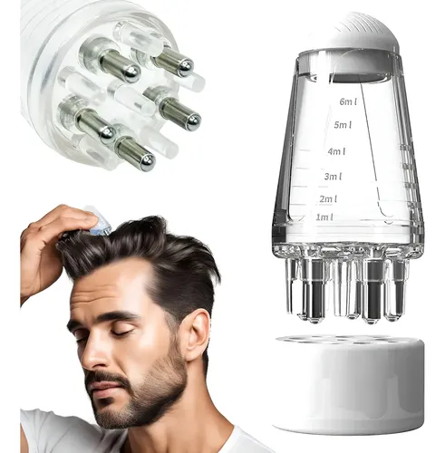 Peine Aplicador De Minoxidil / Suero Crecimiento Del .22
