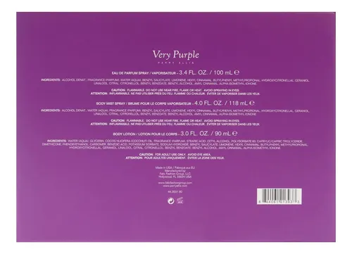 Aerosol Edp Very Purple De Perry Ellis Para Mujer
