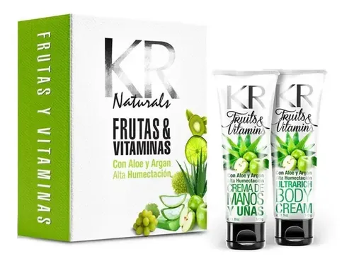Karina Rabolini Pack Duo Naturals Frutas & Vitaminas Humect