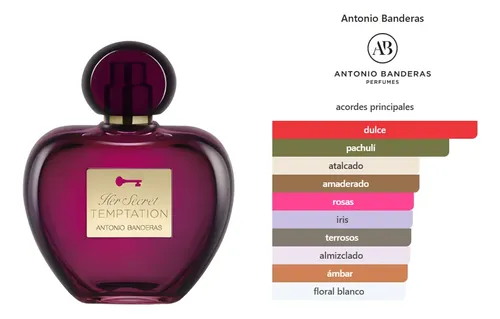 Perfume Her Secret Temptation Antonio Banderas Edt 80ml