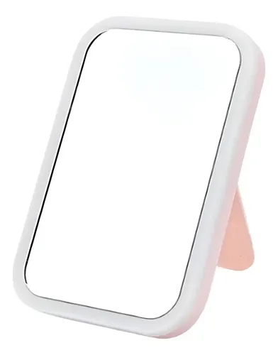Espejo Maquillaje Led Rectangular Blanco De Pie SPDISTRIBUIDORA USB