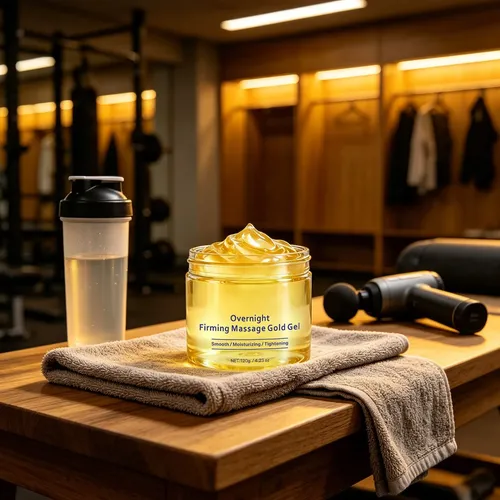 Gel Dorado Para Masaje Reafirmante Nocturno 120 G Neutra