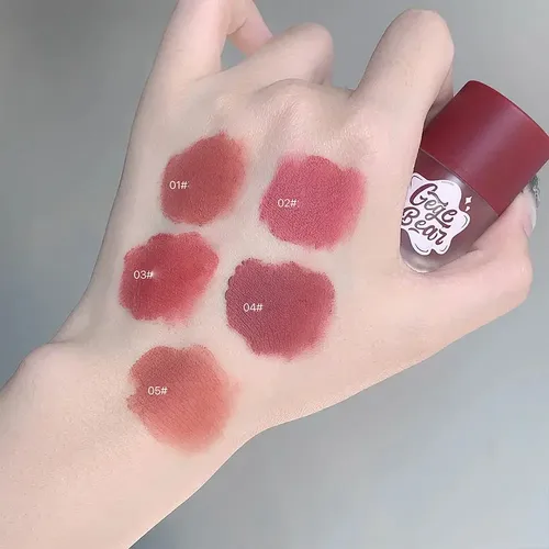 Art Velvet Mist Lip Mud Lodo Labial Mate Terciopel Gege Bear