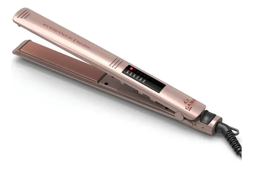 Planchita De Pelo Gama Elegance Keration Led Con Regulador