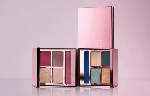 Natura Una Pro Palette De Sombras 5 Colores Larga Duración Rich Cranberry