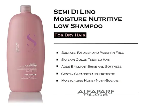 Shampoo Alfaparf Semi Di Lino Moisture X 1000 Ml