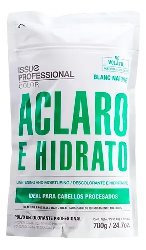 Polvo Decolorante Issue Profesional Blanc Nature 700gr