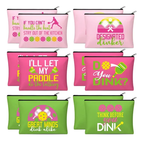 Bolsas De Maquillaje Paterr Dink Ball, 12 Piezas, Regalos De