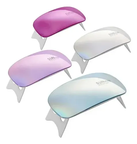 Cabina Uv/led Sun Mini Tornasolada 6w P/ Uñas Esculpidas N2 Color