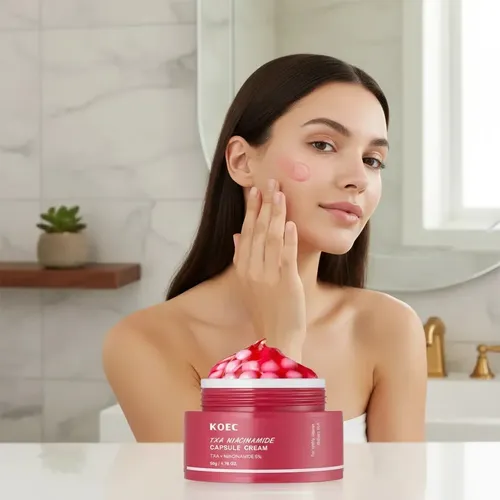 Crema Facial Txa Niacinamida Capsula Todo Tipo De Piel Día/noche