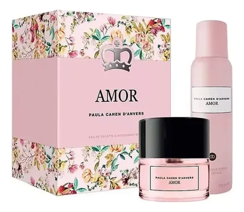 Paula Cahen D’Anvers Amor X60 Set con Perfume y Spray 60ml Mujer