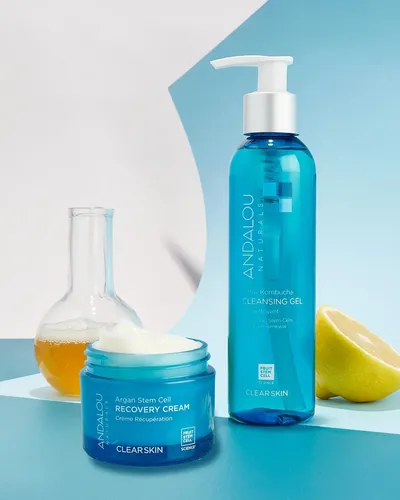 Gel Limpiador Andalou Naturals Citrus Kombucha 180ml