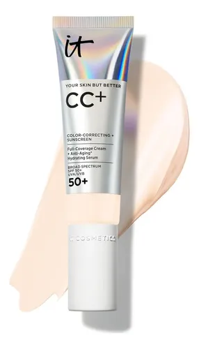 Cc+ Cream It Cosmetics 01n Fair Porcelain Spf50+ Base Tono