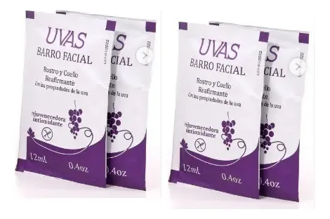 Mascarilla Barro Facial Uvas Cosméticos
