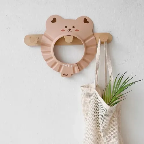 Gorro De Baño Ajustable Para Bebés Gorro Ducha Impermeable B
