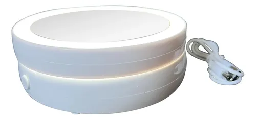 Espejo Doble Plegable Portátil Luz Led Cosmeticos Recargable