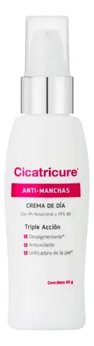 Nuevo Cicatricure Antimanchas Crema Con Resorcinol X 2 Uni.