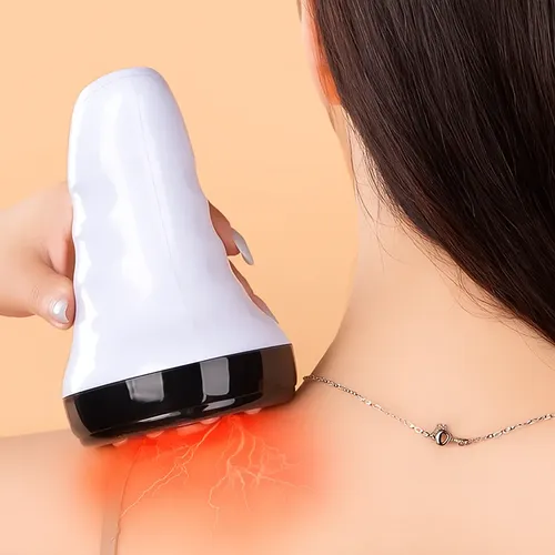 S / Masajeador De Succión Al Vacío Recargable Gua Sha .
