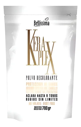 Polvo Decolorante Bellíssima Keratotal Blonde X 700 Gr.