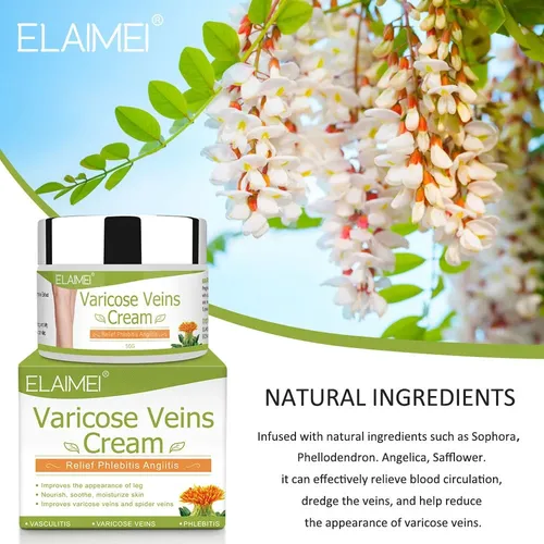 Improves Blood Circulation, Reduces Spider Veins And
