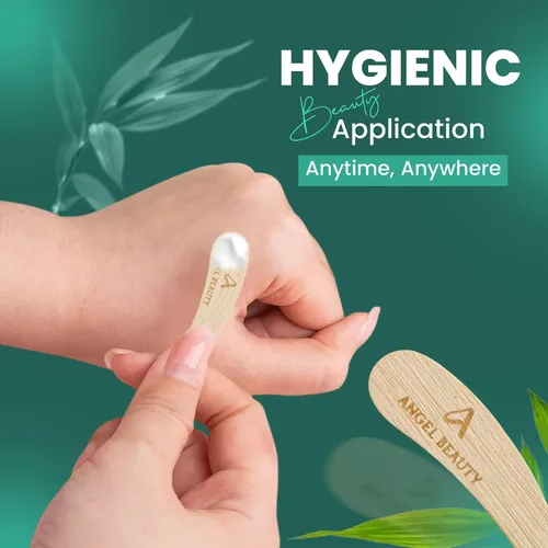 Espátula Cuchara Para Maquillaje Facial Cosmético Pack De 50