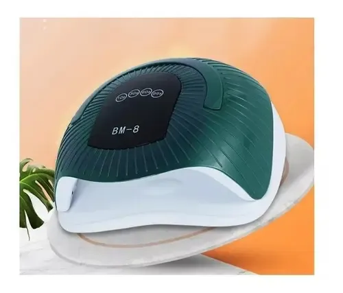 Cabina UV LED Seisa Verde Oscuro Temporizador 42 Leds