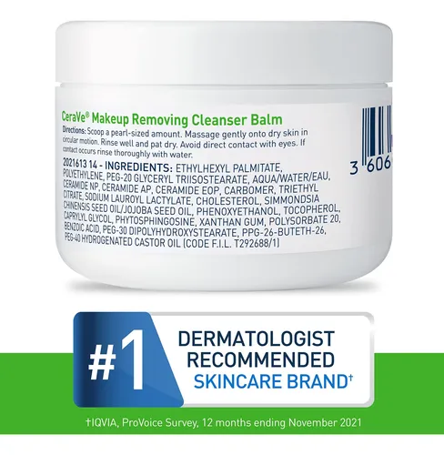 Bálsamo Desmaquillante Cerave Hidratante Con Ceramidas 40ml