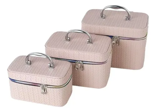 Portacosmeticos Neceser Organizador Viaje Maquillaje Estuche