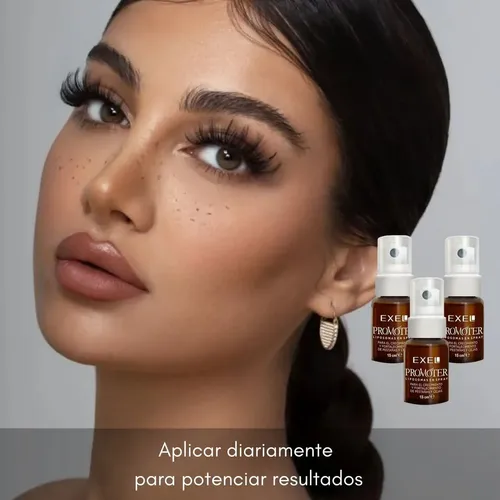 Promoter Liposomas Crecimiento Pestañas Cejas X3 Exel 15 Ml