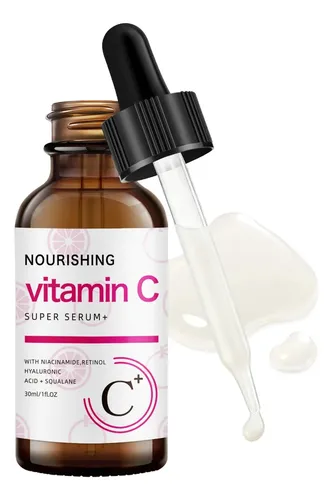 Sérum Facial Con Vitamina C, Antienvejecimiento, Iluminador  Todo Tipo De Piel Día/noche