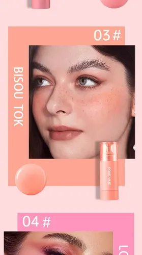 Sombra De Ojos Y Rubor Mate Iluminadores Y Blanqueadores