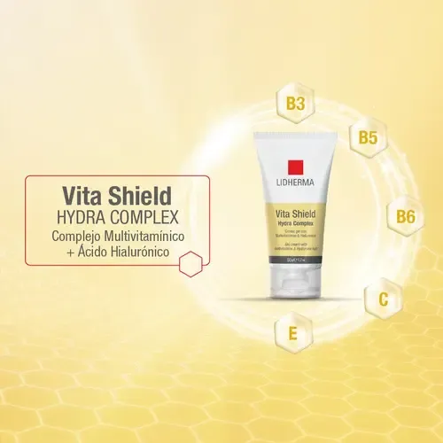 Lidherma Vita Shield Hydra Complex Emulsión Facial Ácido Hialurónico 50ml