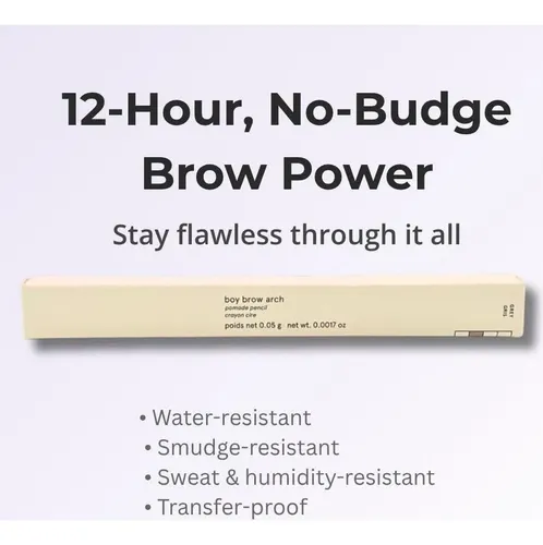 Lápiz De Cejas Vegan Duradero Y Preciso Glossier Boy Brow