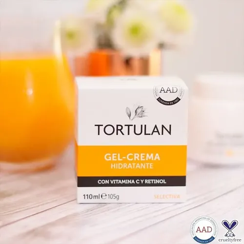 Tortulan Gel Crema Hidratante con Vit. C y Retinol x 110ml
