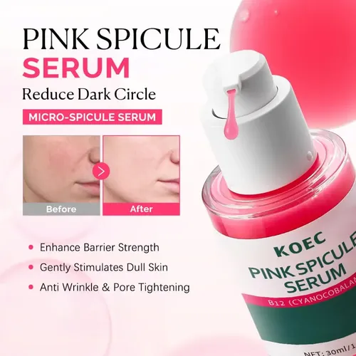 Tónico Revitalizante Para La Piel Rosa Koec, Esencia Líquida