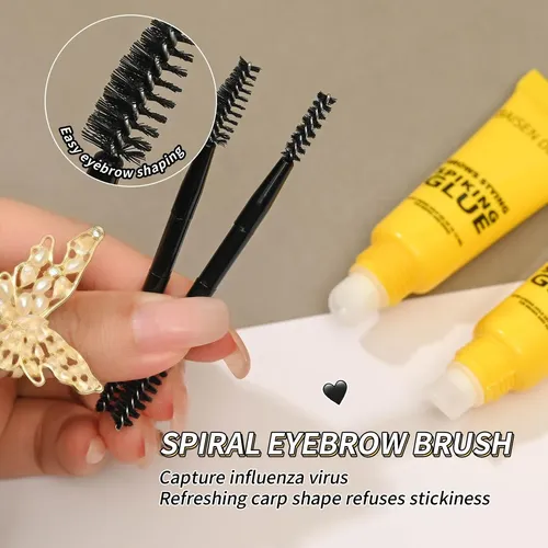 Gel Fijador Para Cejas Resistente Al Agua Baisen Diary 2