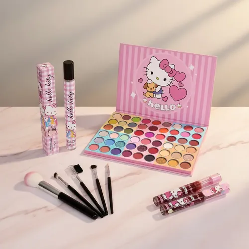 Kit De Maquillaje Eyeshadow Kitty 54 Colores Para Mujer