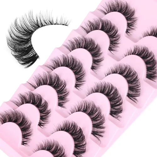 Pestañas Postizas Wispy Cat Eye 7 Pares Pvdkiw