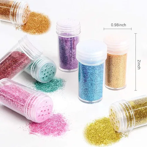 Estanoite Brillo 24 Colores 15 G Para Uñas, Manualidades Y