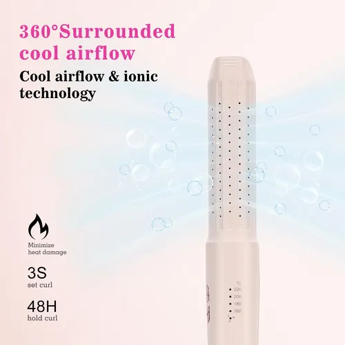 Plancha Alisadora Y Rizadora Arasyleon Airflow Styler  Colo