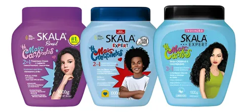 Kit Skala Rulos Perfectos Cachinhos + Crespinhos + Cachos